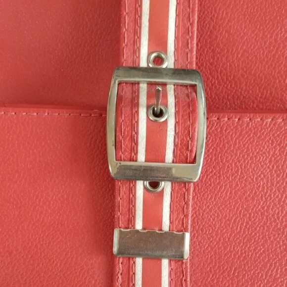 Vintage 1970sSamsonite Red Shoulder Bag RED UNISEX LEATHER
